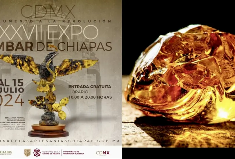 Expo &Aacute;mbar de Chiapas 2024: Un brillante encuentro artesanal en la CDMX