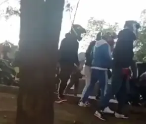 Motociclistas agreden a una familia en Viaducto Tlalpan; golpearon a un niño: VIDEO