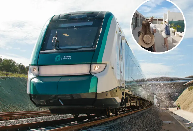Turistas extranjeros cuenta c&oacute;mo les fue en su viaje por el Tren Maya. 