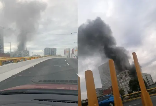 No hay heridos por el incendio en la CDMX