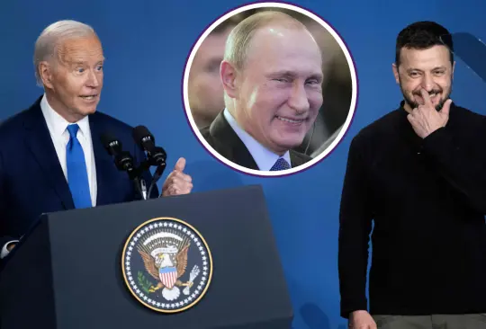 Biden confunde a Zelensky con Putin