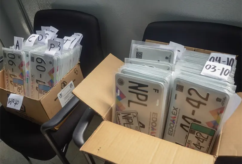 Cada cinco a&ntilde;os las placas en el Estado de M&eacute;xico deben renovarse.
