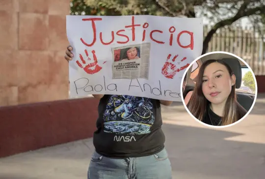 Exigen justicia para Paola Andrea. 