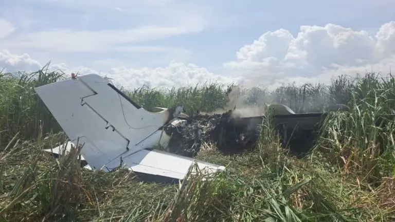 Mueren dos mexicanos en desplome de narcoavioneta en Venezuela - Cortesía