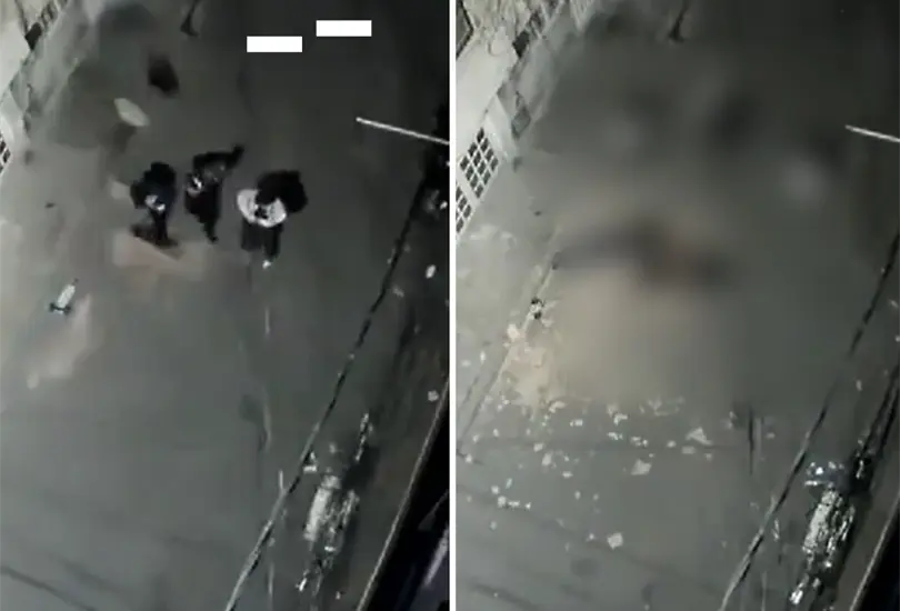 Pareja cae de balc&oacute;n y muere. 