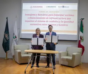 Convenio entre Banobras e Inmujeres busca impulsar acciones para promover igualdad de género