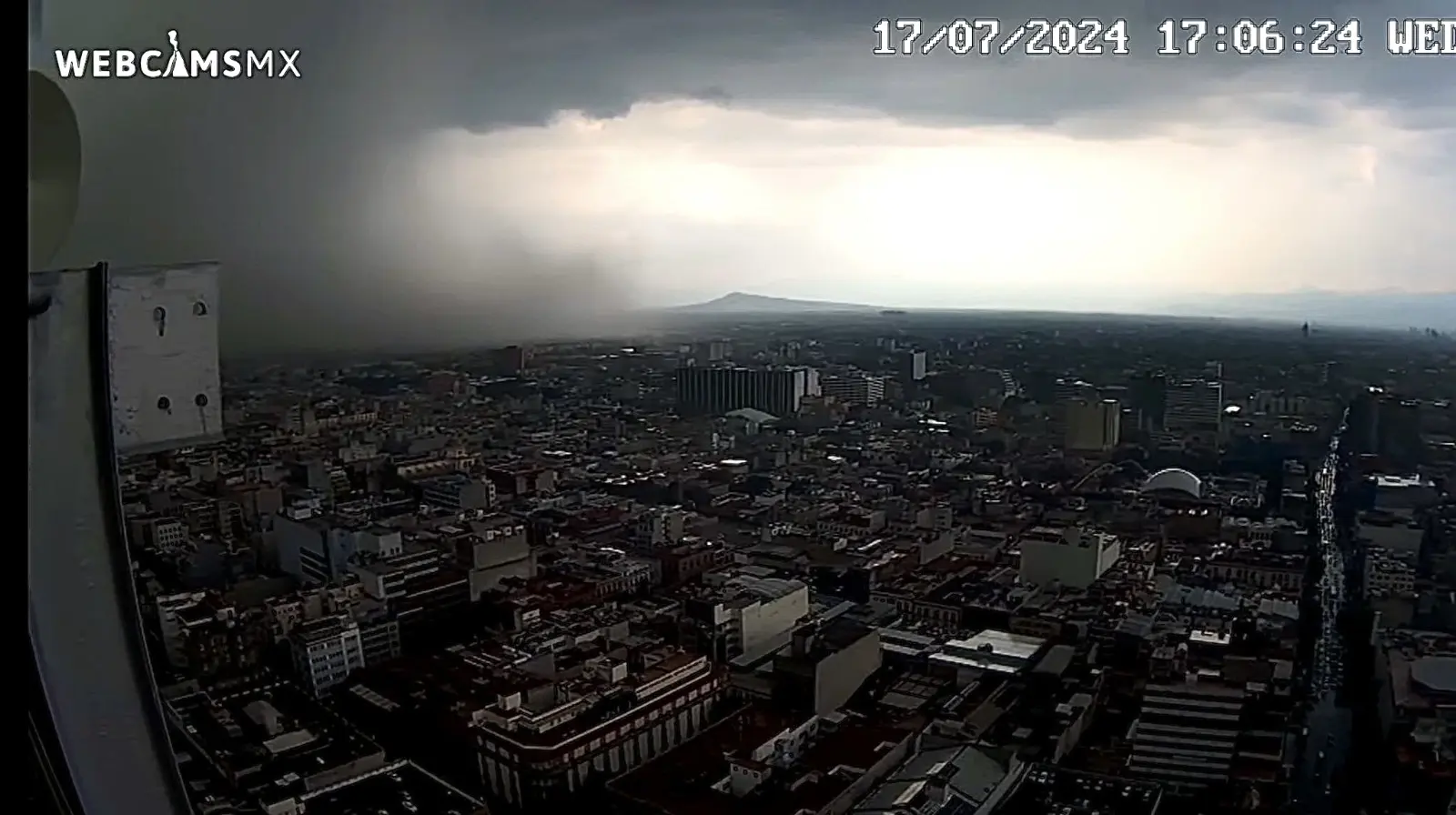 Las lluvias volvieron a colapsar a la CDMX. Especial.