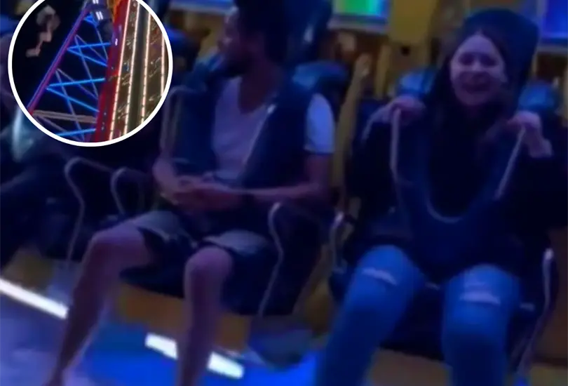 El joven cay&oacute; e una altura de m&aacute;s de 100 metros. 