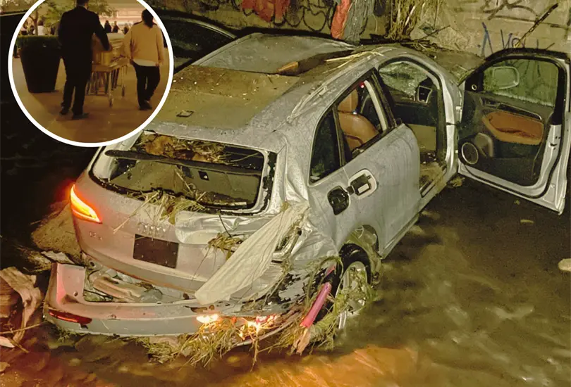Paola se dirigía a su casa cuando fue arrastrada por un arroyo junto con su vehículo. Paola se dirigía a su casa cuando fue arrastrada por un arroyo junto con su vehículo.