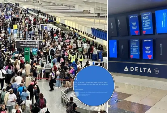 Esto afectó a la mitad de los aeropuertos en todo el mundo