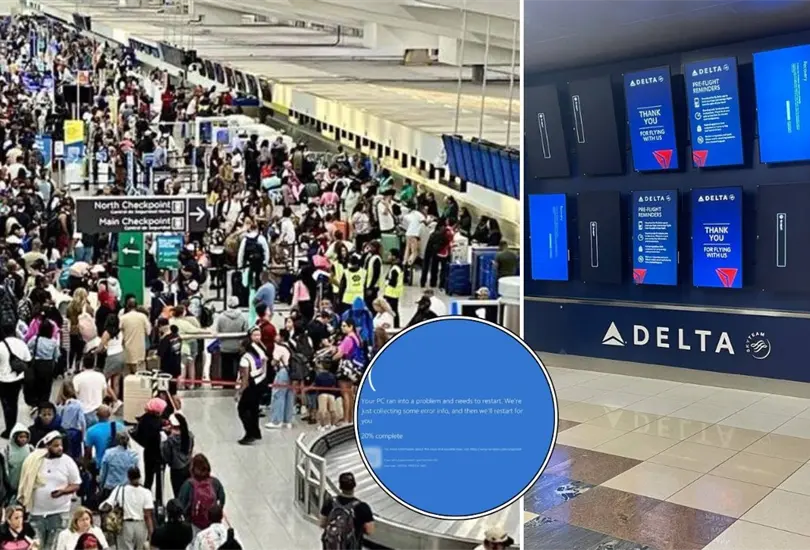 Esto afect&oacute; a la mitad de los aeropuertos en todo el mundo