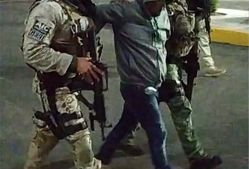 El Marro fue trasladado por elementos del Ej&eacute;rcito. 