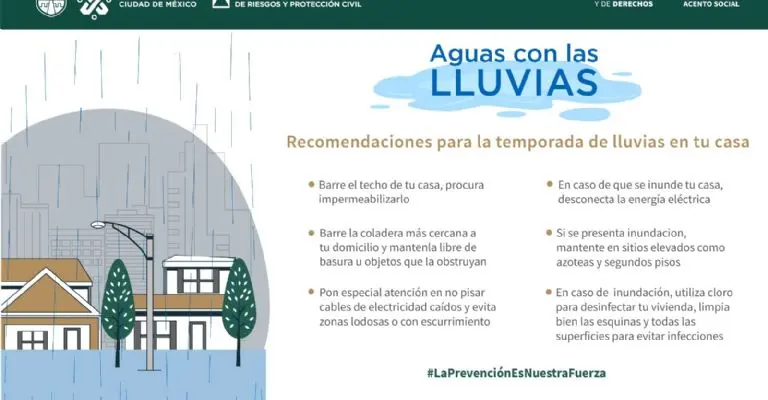 Recomendaciones oficialesX: @SGIRPC_CDMX