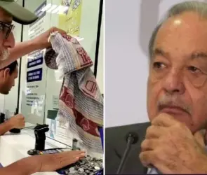 Hombre paga deuda de Telcel con monedas de 50 centavos en protesta contra Carlos Slim