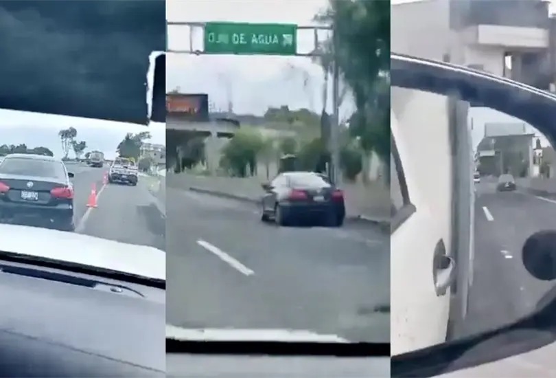 IM&Aacute;GENES SENSIBLES: Padre graba asalto en carretera y ladrones asesinan a su hijo a balazos