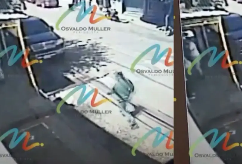 Difunden el momento exacto en que balean a Milton Morales de la SSC de la CDMX en Coacalco 