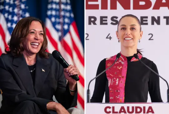 Kamala Harris y Claudia Sheinbaum podrían manejar el destino de Norteamérica. 