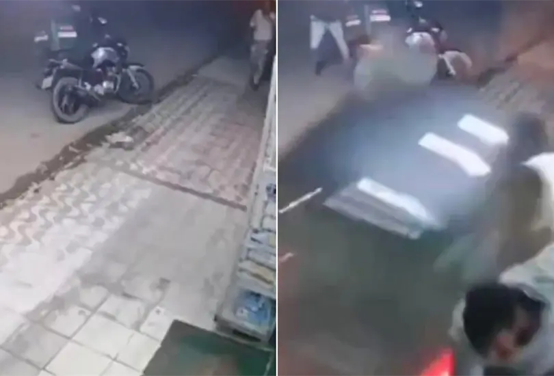 En cuestión de segundos ocurrió el accidente En cuestión de segundos ocurrió el accidente