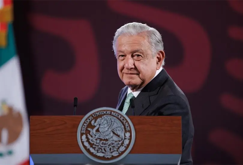 Andr&eacute;s Manuel L&oacute;pez Obrador, presidente de M&eacute;xico. 