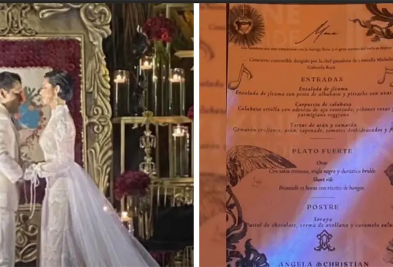 Christian Nodal y &Aacute;ngela Aguilar sellan su amor en una BODA privada en exclusiva Hacienda de Morelos