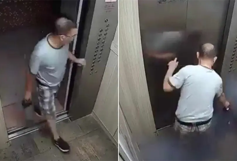 El hombre murió en cuestión de segundos El hombre murió en cuestión de segundos