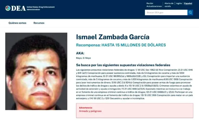 El Jefe de Jefes:  El Mayo Zambada es detenido por agentes de la DEA en Texas
