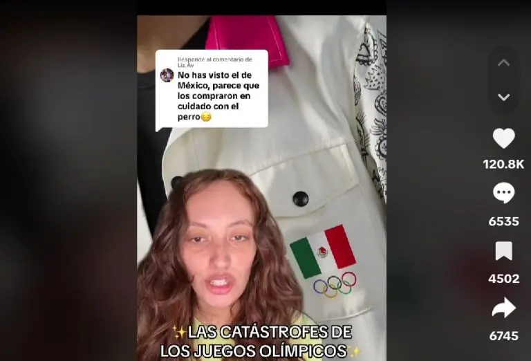 Española se burla de los uniformes de México (TikTok)