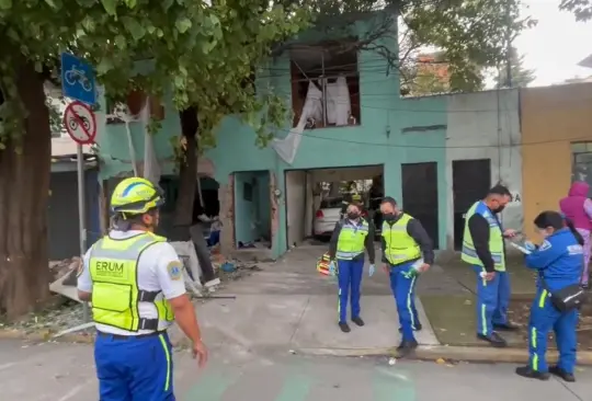 Así fue la brutal explosión que destrozó una casa en San Pedro de los Pinos