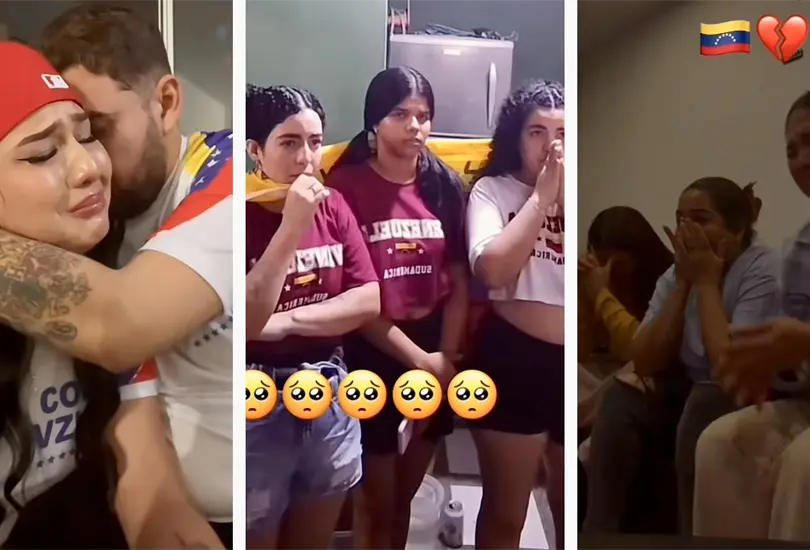 VIDEOS | Venezolanos lloran por "el robo" y piden justicia ante el "triunfo" de Nicol&aacute;s Maduro