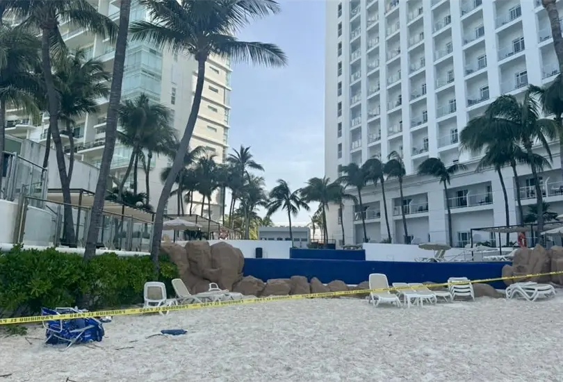 Ataque en Playa Caracol de Canc&uacute;n: menor de 12 a&ntilde;os fallece tras ser baleado