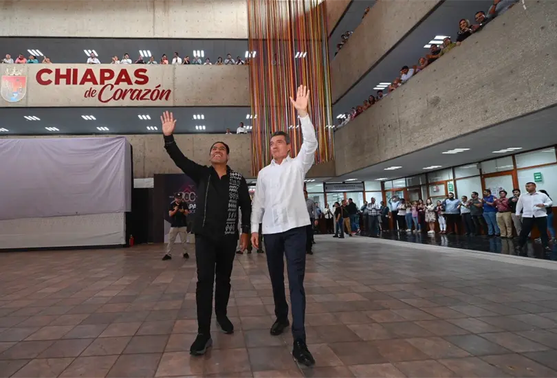 Ambos pol&iacute;ticos agradecieron la reuni&oacute;n que tuvieron en Chiapas