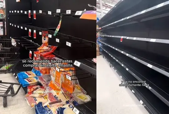 Reportan compras de pánico por huracán Beryl en Cancún