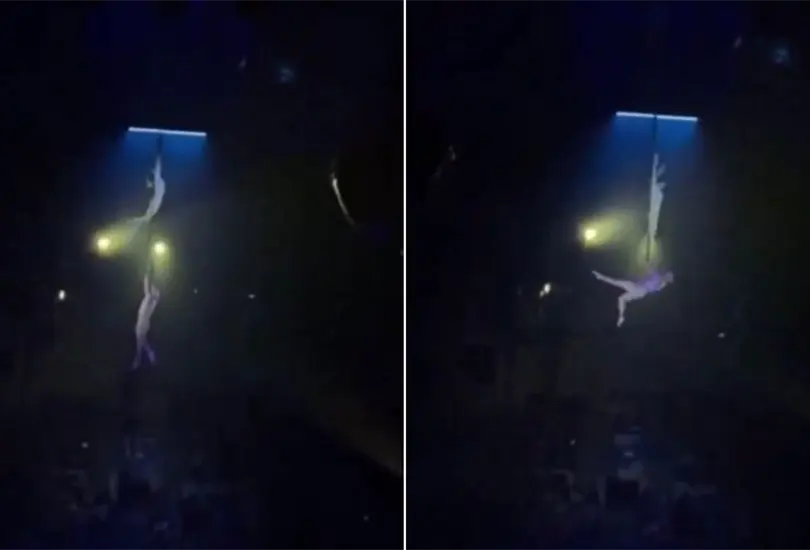 El show se suspendió por el accidente que ocurrió El show se suspendió por el accidente que ocurrió