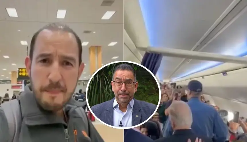 Javier Lozano realiza parodia de Vicente Fox y Marko Cort&eacute;s tras ser bateados por Venezuela 