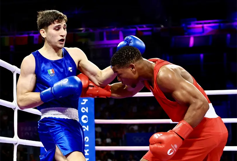 Orgullo sinaloense, el boxeador Marco Alonso Verde avanza a cuartos de final en París 2024 Orgullo sinaloense, el boxeador Marco Alonso Verde avanza a cuartos de final en París 2024