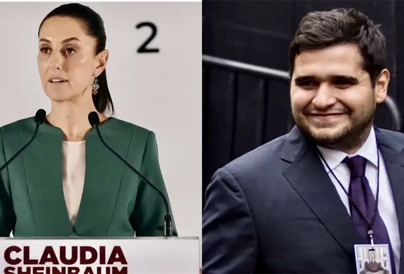 Sheinbaum se re&uacute;ne con Gonzalo L&oacute;pez Beltr&aacute;n, hijo de AMLO, en su casa de transici&oacute;n