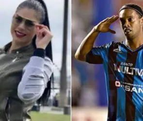 Reviven en redes sociales la supuesta relación entre Paola Salcedo y Ronaldinho cuando jugó en Querétaro