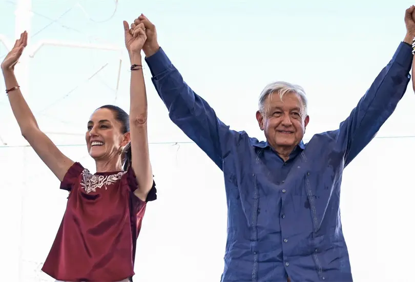 Ambos pol&iacute;ticos fueron aplaudidos por la gente