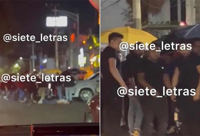 El suceso qued&oacute; captado en c&aacute;maras