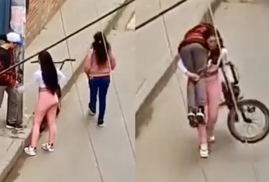 El amor lo puede todo: Mujer se hace viral por cargar a su novio borracho y llevarse su bicicleta | VIDEO El amor lo puede todo: Mujer se hace viral por cargar a su novio borracho y llevarse su bicicleta | VIDEO