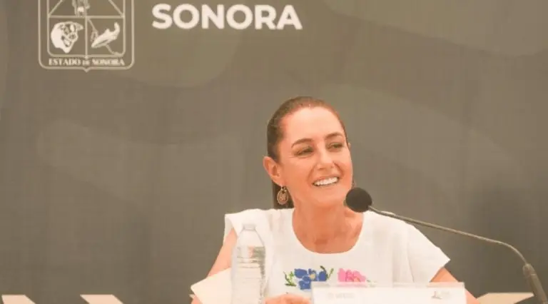 Sheinbaum Pardo, virtual presidenta electa de México en su visita a Sonora Créditos: Especial