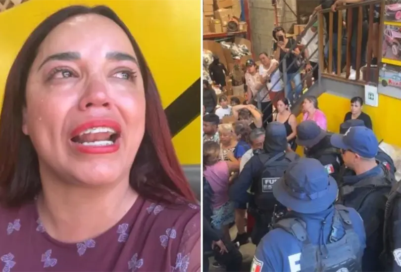 Emprendedora regala su mercanc&iacute;a