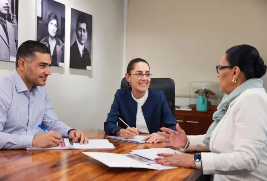 Sheinbaum mantiene reunión de 5 horas con Rosa Icela Rodríguez y García Harfuch para estrategias de seguridad 