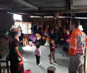 Protección Civil brinda atención integral a personas vulnerables en Chiapas