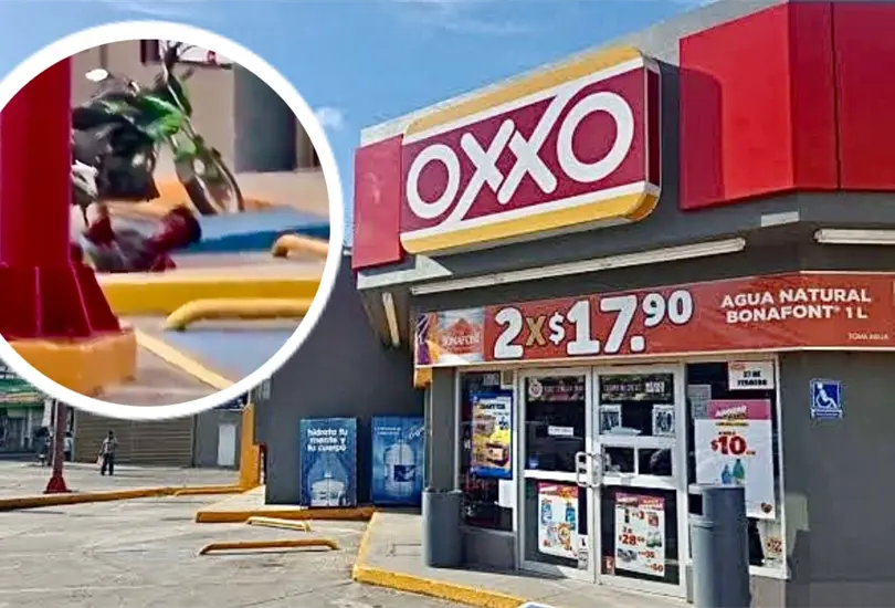 IM&Aacute;GENES IMPACTANTES: golpean y cortan manos a hombre frente a un OXXO