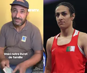 Padre de Imane Khelif rompe el silencio y muestra acta de nacimiento de su hija: "es una campeona"