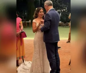 Hugo López-Gatell y Rebeca Peralta se casaron, difunden FOTOS de su lujosa boda este fin de semana