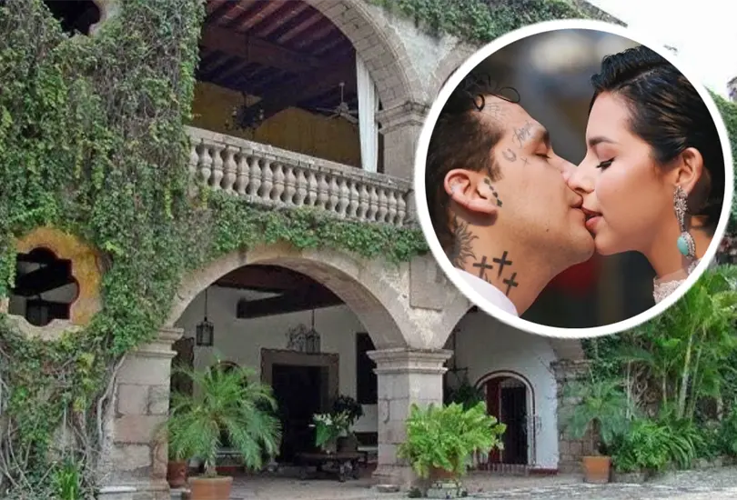 La Hacienda de la boda de &Aacute;ngela Aguilar y Nodal: tambi&eacute;n fue escenario de una famosa telenovela