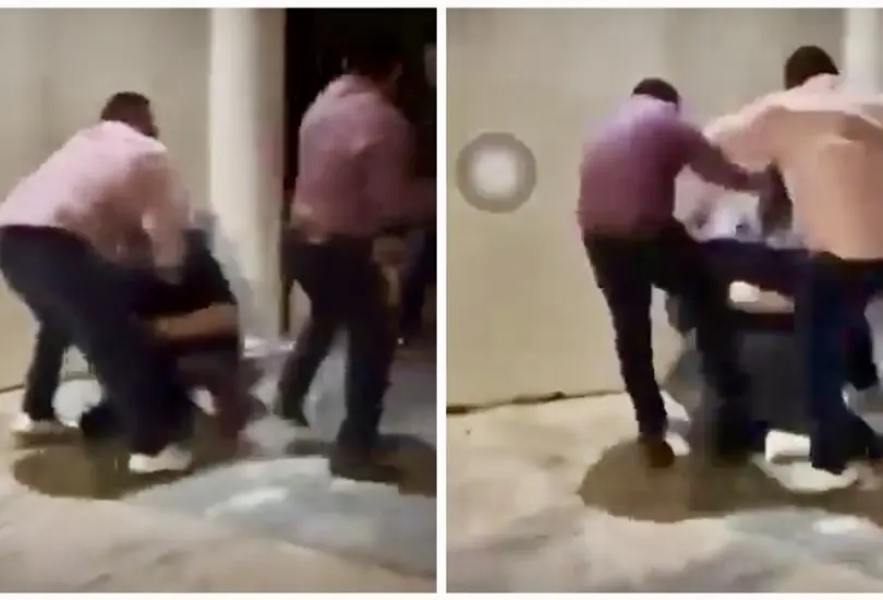 Funcionario golpea a hombre y es removido de su cargo tras difusi&oacute;n de VIDEO