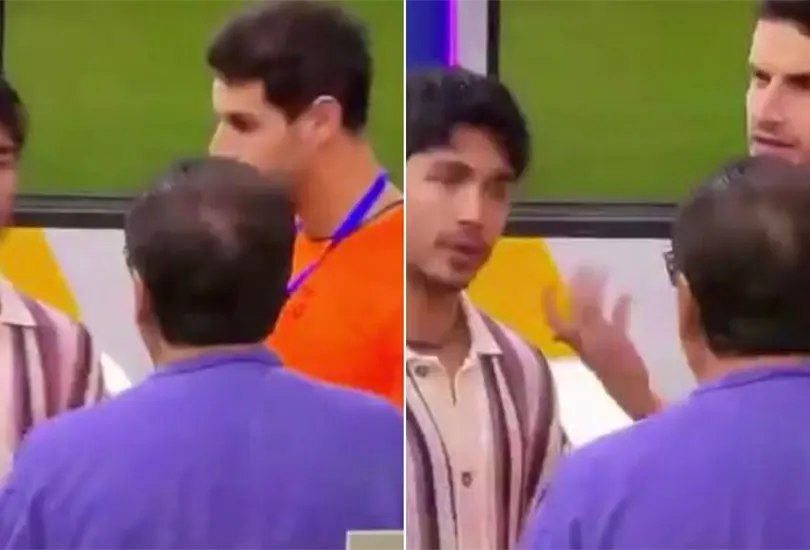 Adri&aacute;n Marcelo tuvo que intervenir para que no llegaran a los golpes